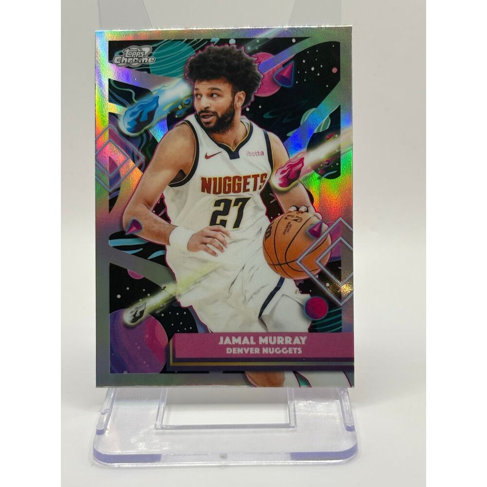 2025-26 Topps Cosmic Chrome Jamal Murray Refractor SP Denver Nuggets